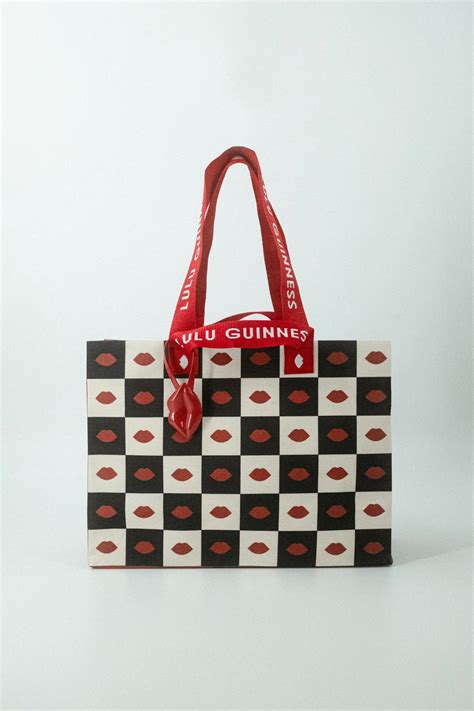 lulu guinness shopping bag waitrose|£12 lulu guinness bag.